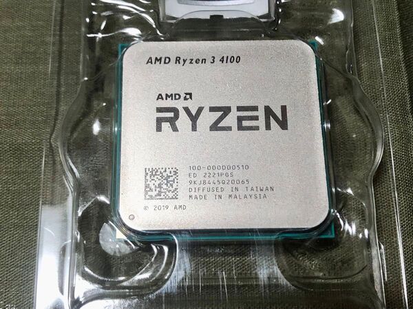 AMD Ryzen 3 4100 BOX版 AM4 CPU 正常動作品 美品