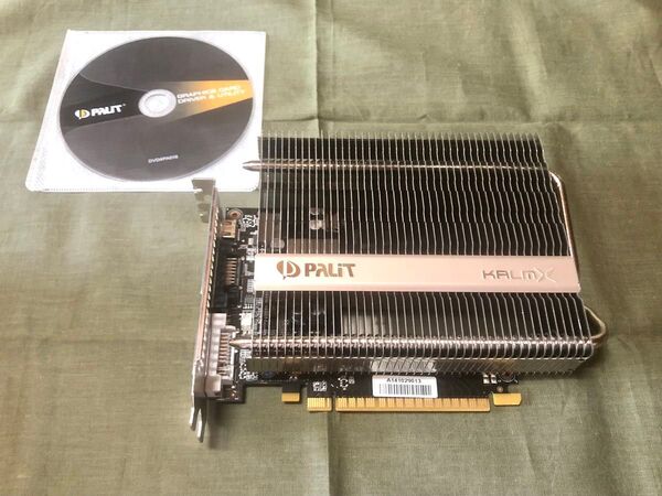 PALiT GeForce GTX750Ti 2GB KalmX ファンレス グラフィックボード 正常動作品