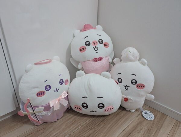 ちいかわ BIGぬいぐるみ 誕生日 妖精 天使 もっちる寝そべり