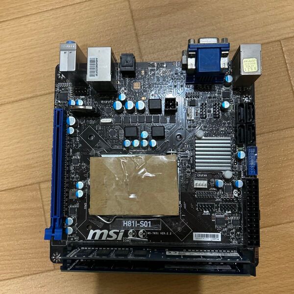 MSI H81I-S01 第4世代 MicroATX マザーボード
