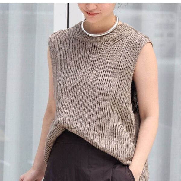 ドゥーズィエムクラス Polite ニットベスト 美品