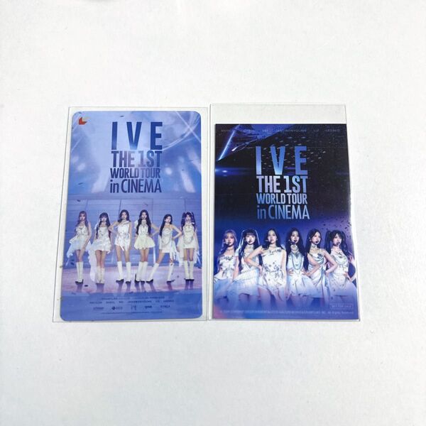 IVE 映画来場特典スペシャルステッカー ムビチケ使用済