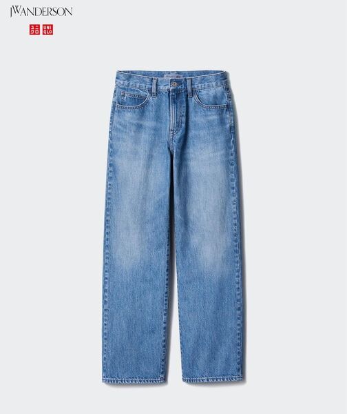 ストレートデニムパンツ UNIQLO 27 JWA