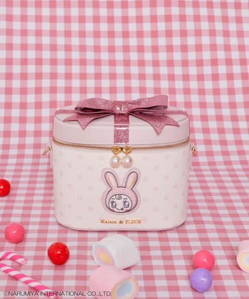Maison de FLEUR ベリエちゃん リボンBOXバッグ メゾピアノ mezzo piano メゾンドフルール バニティ
