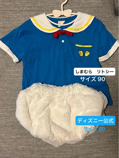 ドナルド Tシャツ パンツ 80 90サイズ