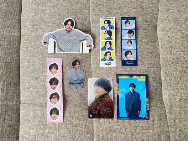 なにわ男子 西畑大吾 大ちゃん グッズ クリアカード トレカ フォトカード カレンダー付録 まとめ売り