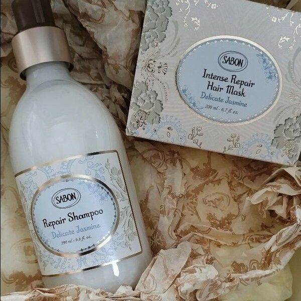 SABON ヘアケアセット☆ リペアシャンプー リペアマスク デリケートジャスミン 正規品