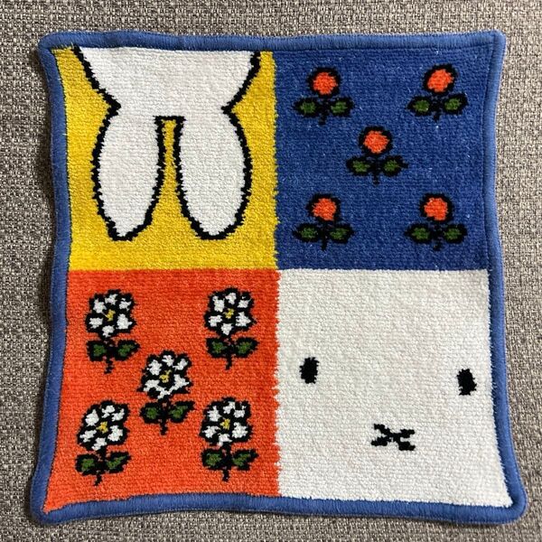 【used品】 FEILER フェイラー ハンカチ miffy ミッフィー シェニール織