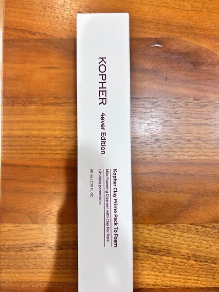 コフェル KOPHER クレイ プライム パック トゥ フォーム 80ml 洗顔