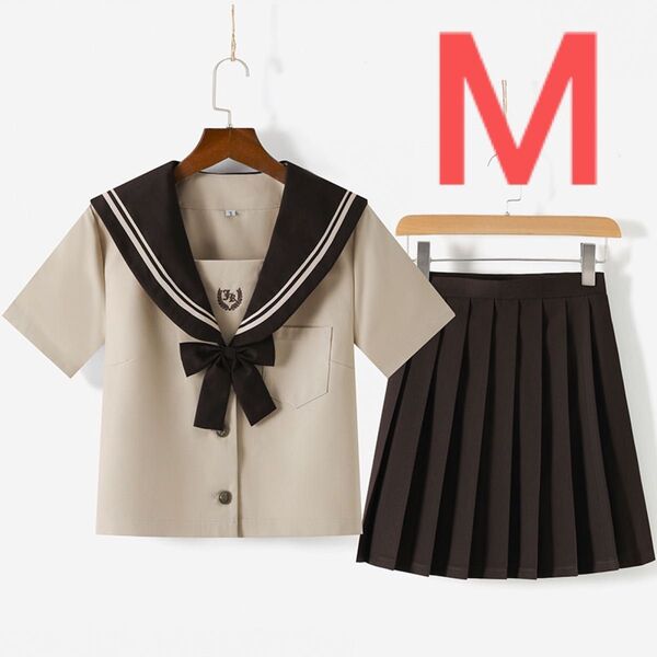 【M】コスプレ セーラー服 JK制服 学生服 写真集 半袖 花見 高校制服