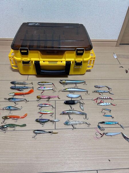 最終値下 シーバスセット引退品 ブルーブルー ダイワ 釣り具 バーサス3080ケース付き