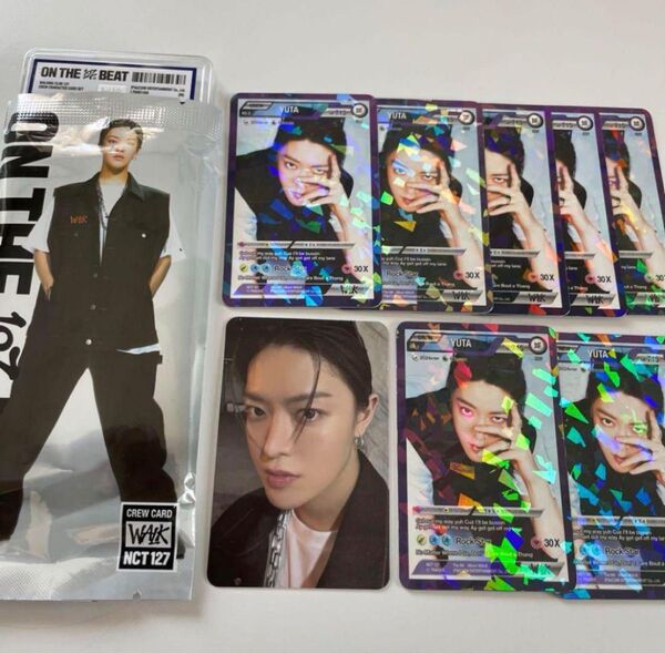 NCT127 walk アルバム walk crew character card ver 悠太