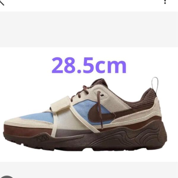 Travis Scott × Nike Zoom Field Jaxx "Pale Ivory and Leche Blue"