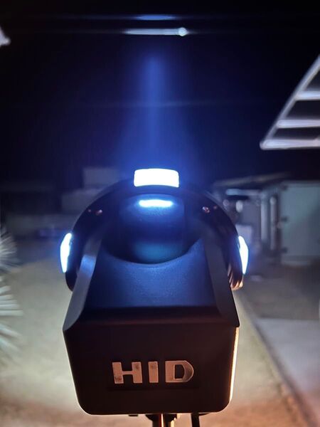 灯火採集 昆虫採取 新品 4インチ HID55w ライト トラップ 8m配線