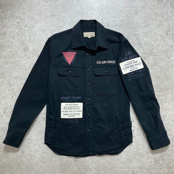 AVIREX / アヴィレックス ミリタリーシャツジャケット U.S. AIR FORCE Mサイズ