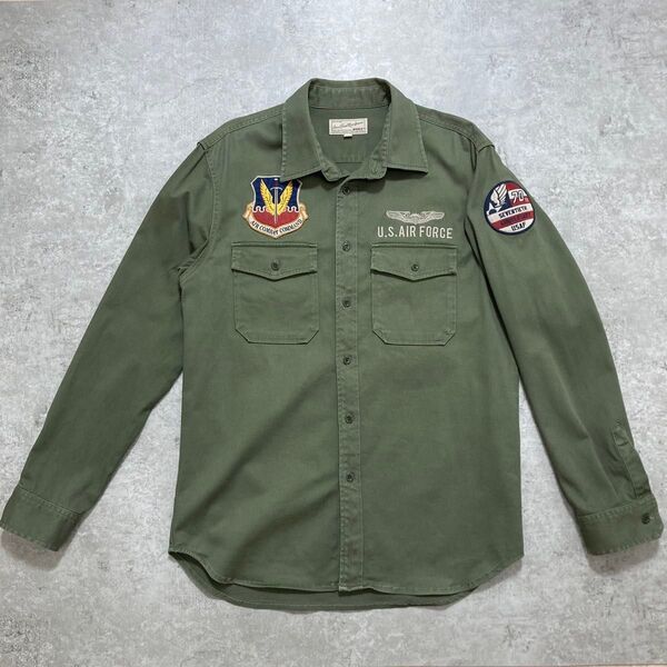 AVIREX / アヴィレックス ミリタリーシャツ U.S. AIR FORCE 70周年記念モデル XLサイズ