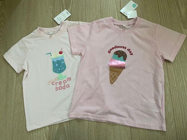 新品未使用 Tシャツ 半袖 半袖Tシャツ プリント 110