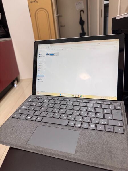 【バッテリー100%美品】Surface Pro7 i5 8G 128GB Windows11 officeライセンス付き