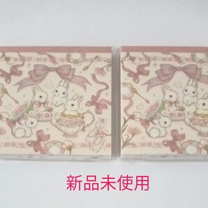 たけいみき メモパッド アニマル メモ帳 ガーリーイラスト 2冊 新品未使用 匿名配送