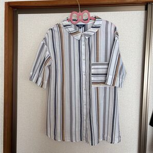 Part2 ストライプシャツ マルチカラー レディース
