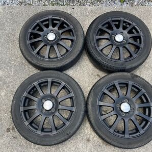 165/55R15 社外ホイール国産タイヤ4本セット