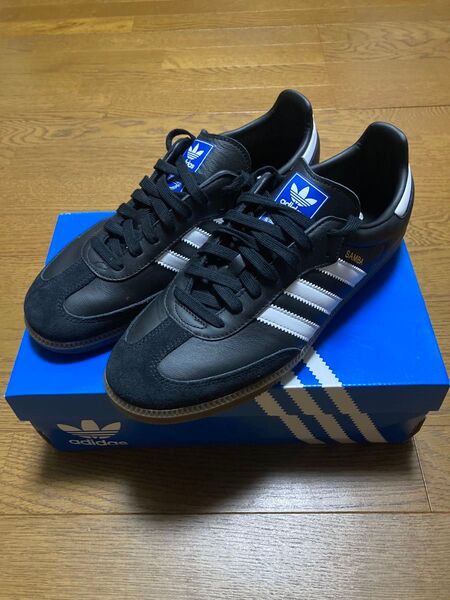 新品同様 アディダス サンバ adidas SAMBA OG B75806 28.0cm ブラック