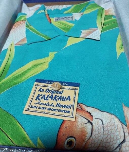 【大きいサイズ】新品 ~SUN SURF~ RED SNAPPER SPECIALEDITION XXL サンサーフ アロハシャツ