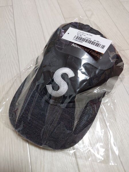 新品未使用 ~Supreme~ Sロゴ デニムキャップ 《CORDURA》 Black/Free 黒 シュプリーム ブラック