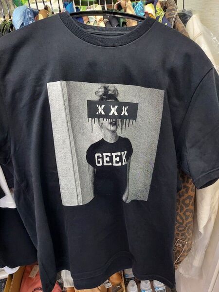 【古着】ゴッドセレクション XXX ブラック Tシャツ XL