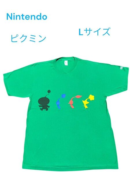 Nintendo ニンテンドー ピクミン キャラクターTシャツ ゲーム Lサイズ