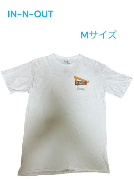 IN-N-OUT インアンドアウト Tシャツ ファストフード オフィシャル M