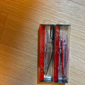 MEGABASS X80 マグナムプラス1と X-80