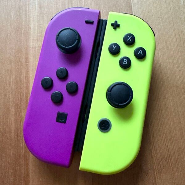 Switch ジョイコンネオンパープル×ネオンイエローニンテンドー