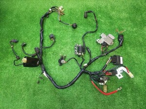 ホンダ スーパーカブ 50 カスタム FI AA01 純正 メインハーネス 配線 CDI レギュレーター リレー付き セル付き4速車 AA01-175 実動車外し