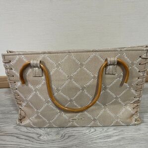 SALE!Samantha Thavasa ベージュ ブランドトートバッグ