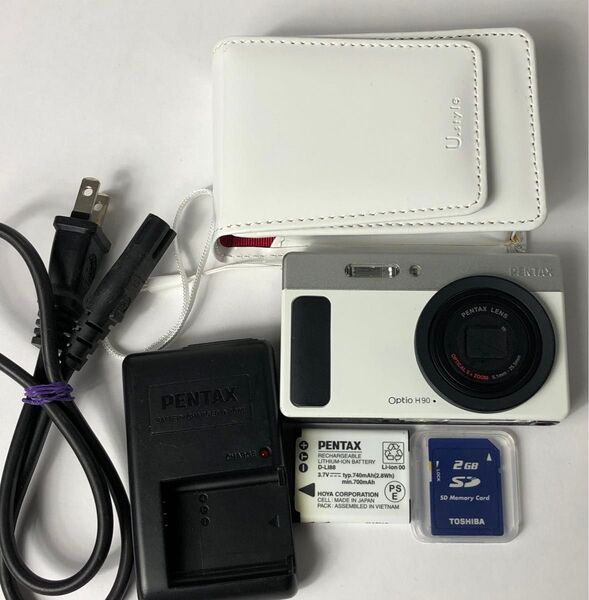 すぐに撮影OK PENTAX Optio H90 ペンタックス デジタルカメラ デジカメ