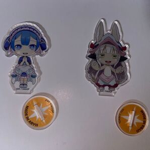 メイドインアビス ダイソー アクリルスタンド マルルク ナナチ まとめ