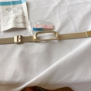 Xiaomi Mi Band 4 バンド/Mi Band 3 バンド 替え 箱なし Band Mesh スマートウォッチ アクセ