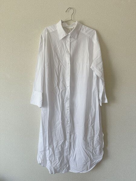 h&m ロングワンピースシャツ 夏アウター