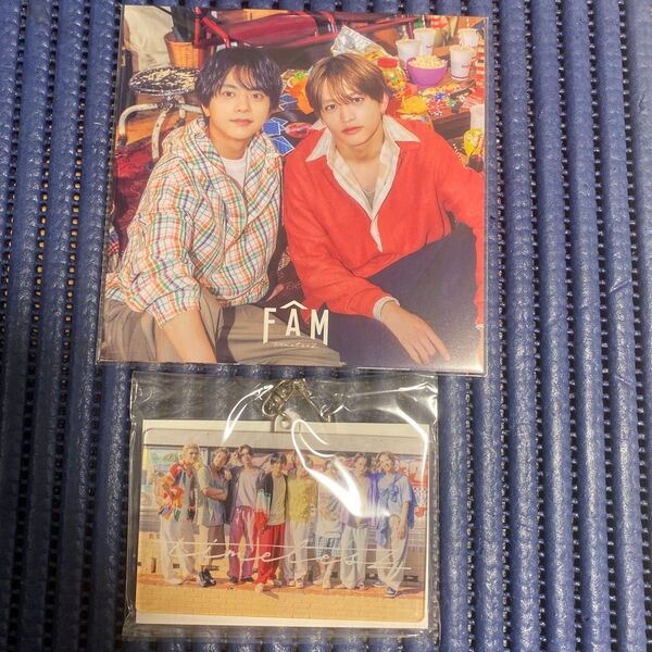 timelesz FAM×TAM アクリル キーホルダー UNIVERSAL MUSICSTORE限定盤特典 アナザージャケット