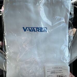 V-VAREN長崎 ロゴトートバッグ 白
