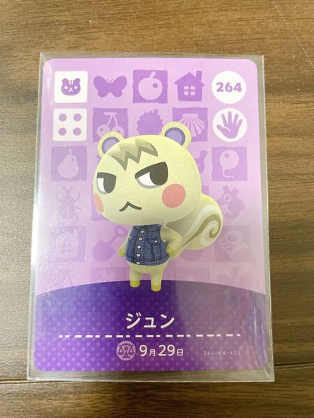 amiiboカード ジュン あつ森 あつまれどうぶつの森