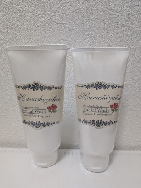 花しずくHanashizuku Facial Wash 120g ダマスクローズ 洗顔フォーム 洗顔料 くすみ取り