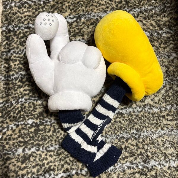 パーリーゲイツ ヘッドカバー2個セット