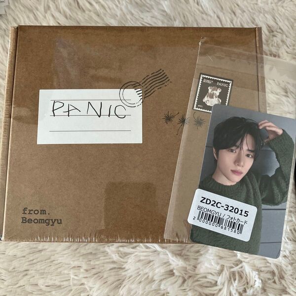 txt ボムギュ panic ユニバ 特典トレカ