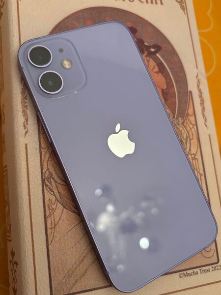 【バッテリー100%】iPhone 12 mini 256 GB パープル