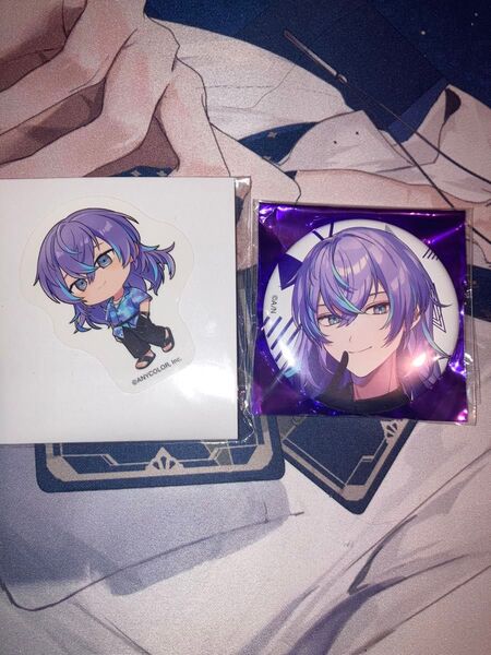 にじさんじ 星導ショウ Dytica 海の家 クラスT缶バッジ