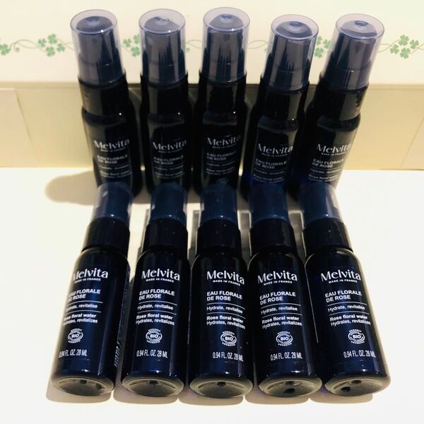 【10本セット】新品未開封メルヴィータ フラワーウォーター リセットミスト ローズ 28ml*10本