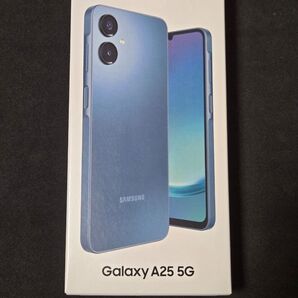 新品未開封 GALAXY A25 5G ブルー 青 SIMフリー