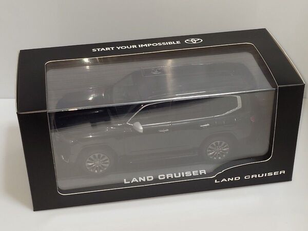 トヨタ ランドクルーザー300 1/30 ミニカー 202 ブラック カラーサンプル 非売品 ランクル300